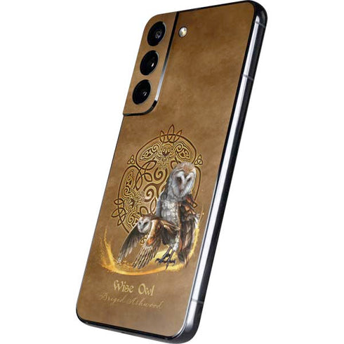 Brigid Ashwood Owl Celtic Knot Galaxy S22 Skin